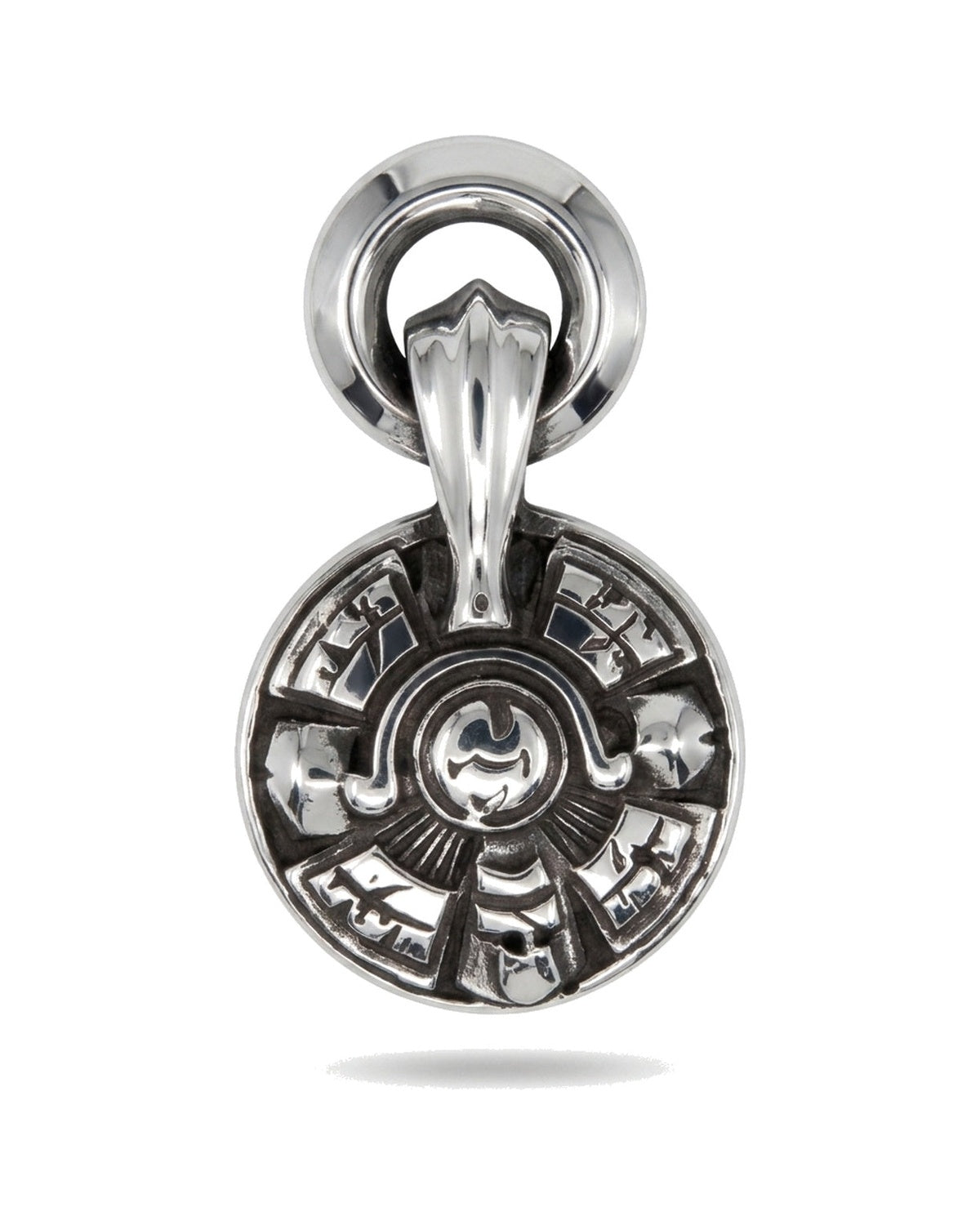 DJB / Nagual sun pendant in sterling silver