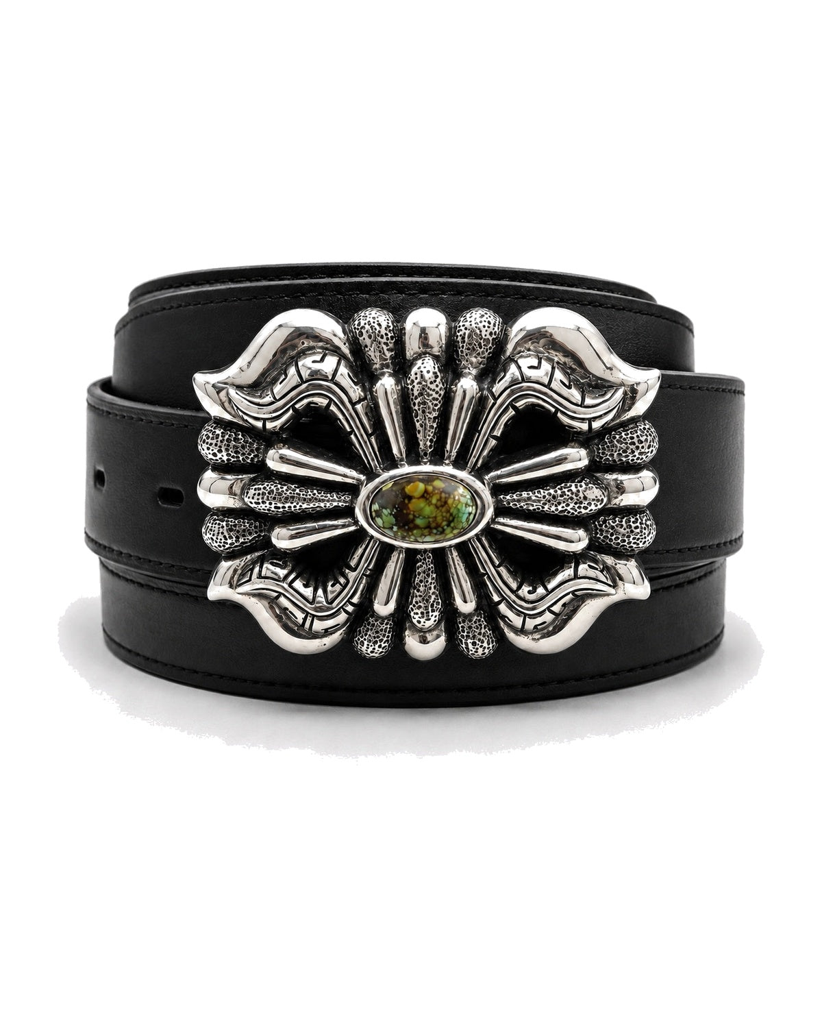 Belt 2 with turquoise buckle