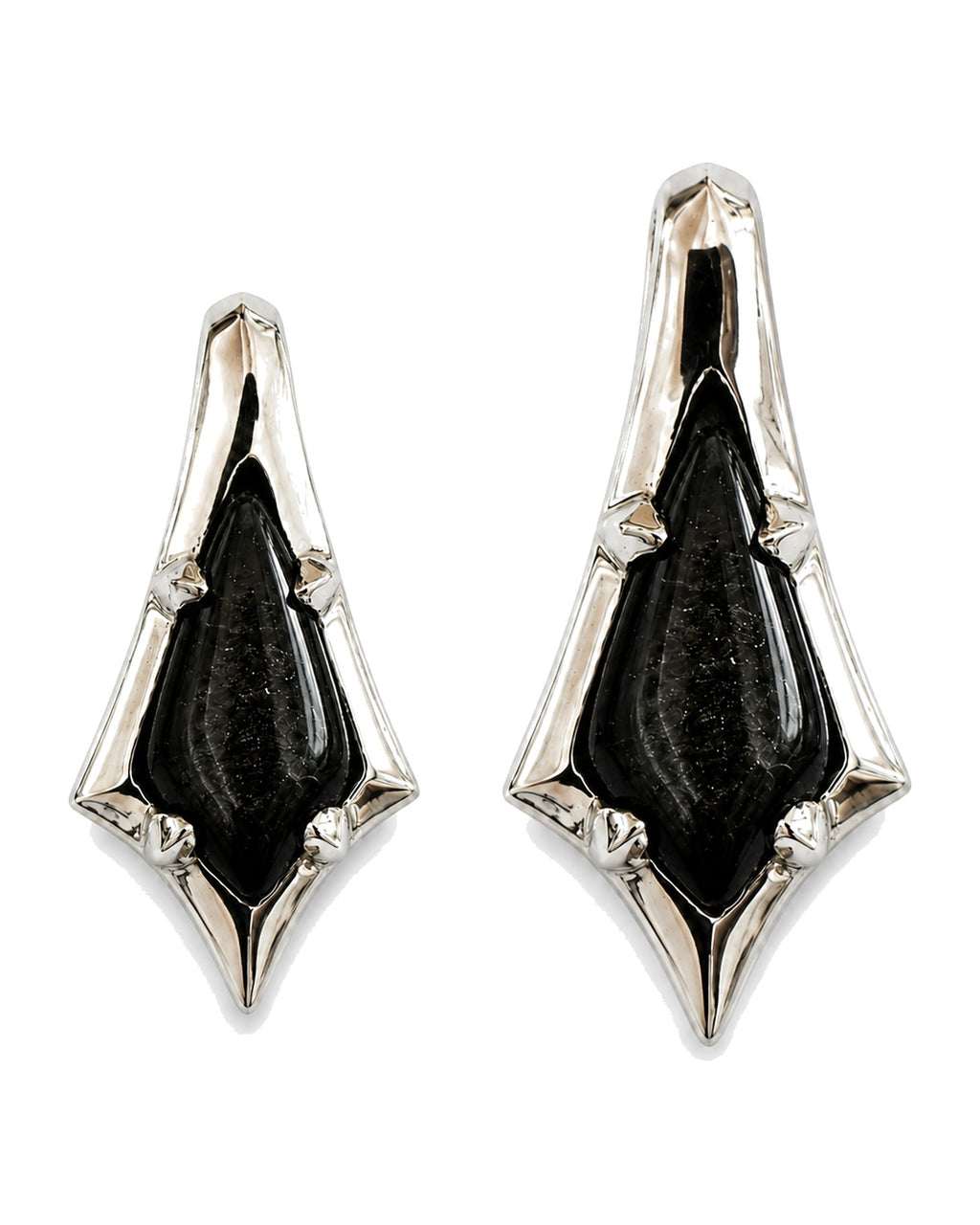 Atlantis onyx pendant shown in small and large sizes