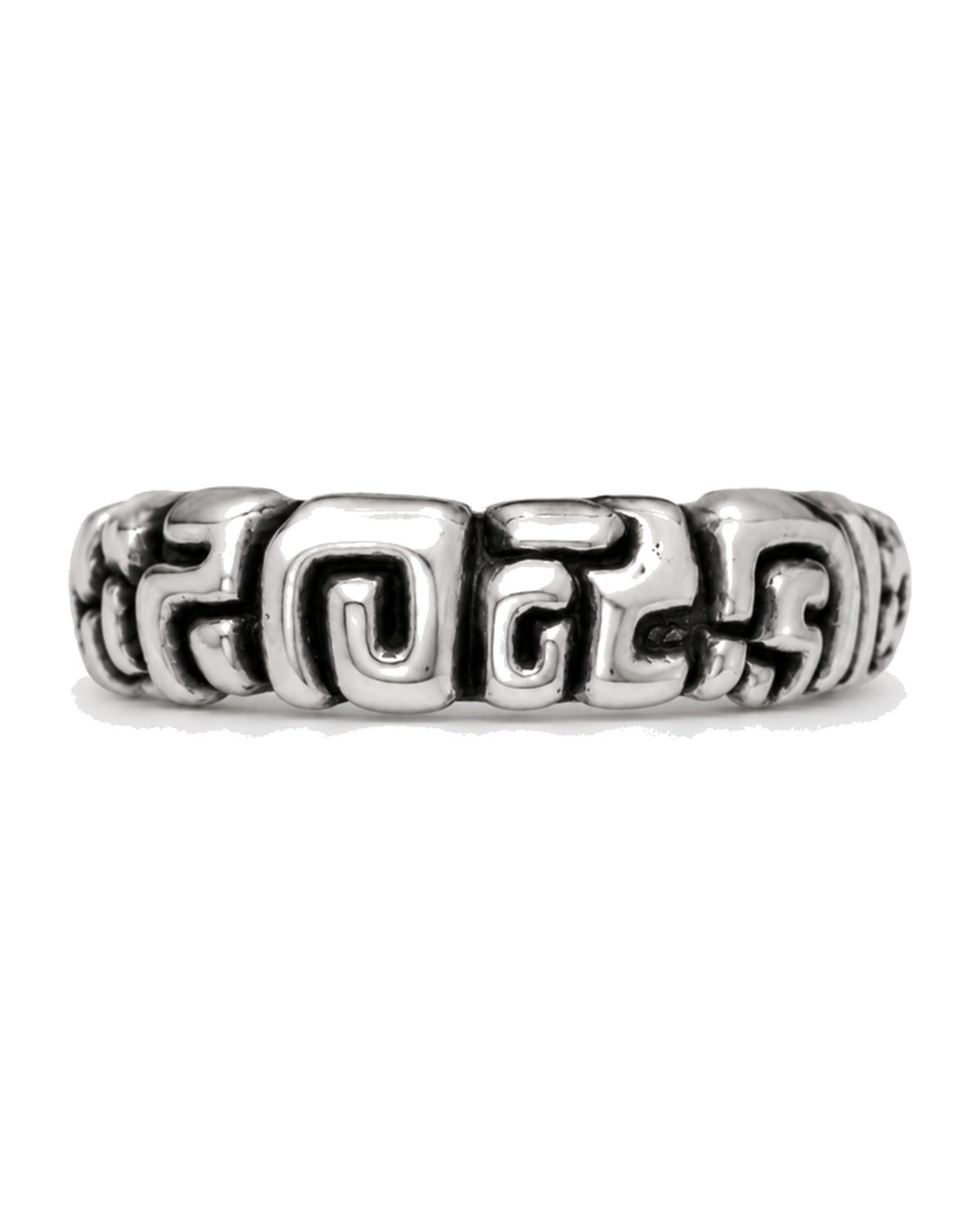 DJB / Nagual Azteca ring in sterling silver