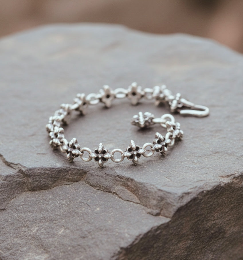 Hibiscus Bracelet worn